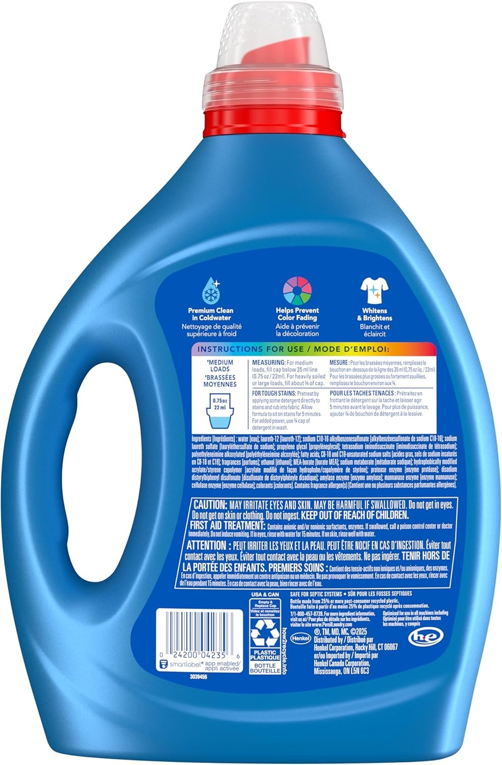 image:imagePersil Original Everyday Clean Liquid Laundry Detergent 50 Fl Oz 66 Loads Ultra Concentrated Deep Clean amp Care for Colors amp Whites Laundry Soap for All Water Temperatures HE SafeOriginal
