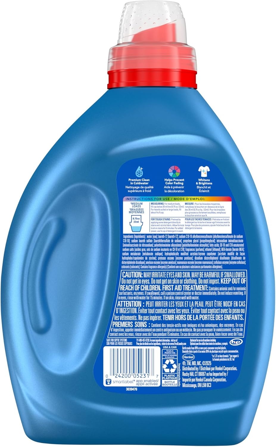image:imagePersil Original Everyday Clean Liquid Laundry Detergent 50 Fl Oz 66 Loads Ultra Concentrated Deep Clean amp Care for Colors amp Whites Laundry Soap for All Water Temperatures HE SafeOriginal
