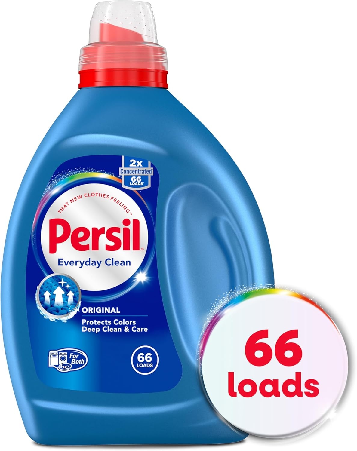 image:imagePersil Original Everyday Clean Liquid Laundry Detergent 50 Fl Oz 66 Loads Ultra Concentrated Deep Clean amp Care for Colors amp Whites Laundry Soap for All Water Temperatures HE SafeOriginal