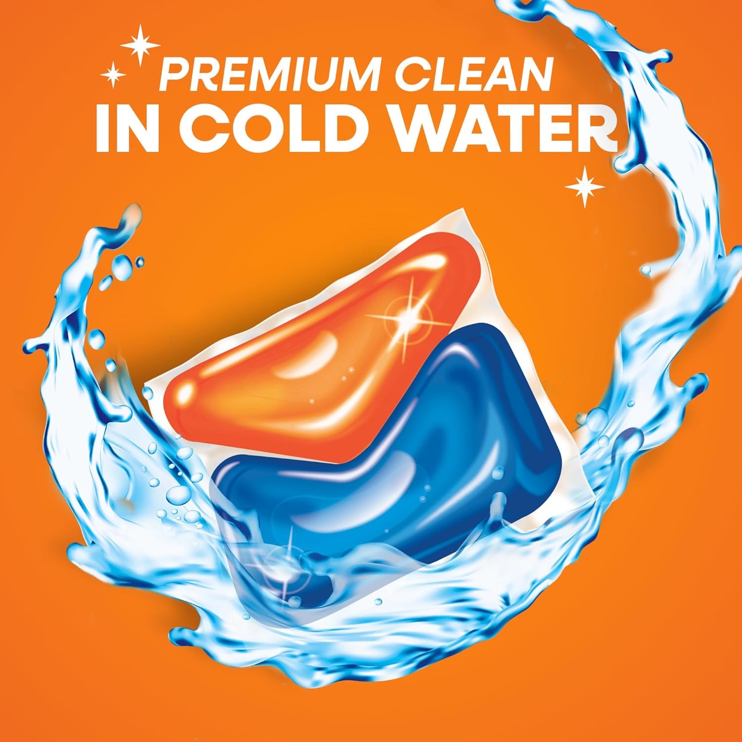 image:imagePersil Ultra Pacs Advanced Clean OxiOdor Power Laundry Detergent 57 Count No Mess SingleDose Laundry Soap Fights Tough Stains amp Odors All Water Temperatures HE Safe