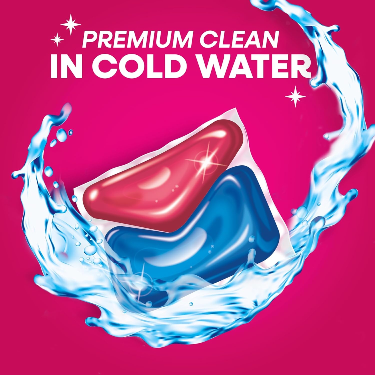 image:imagePersil Ultra Pacs Intense Fresh Everyday Clean Laundry Detergent 100 count76 Count Pack of 1