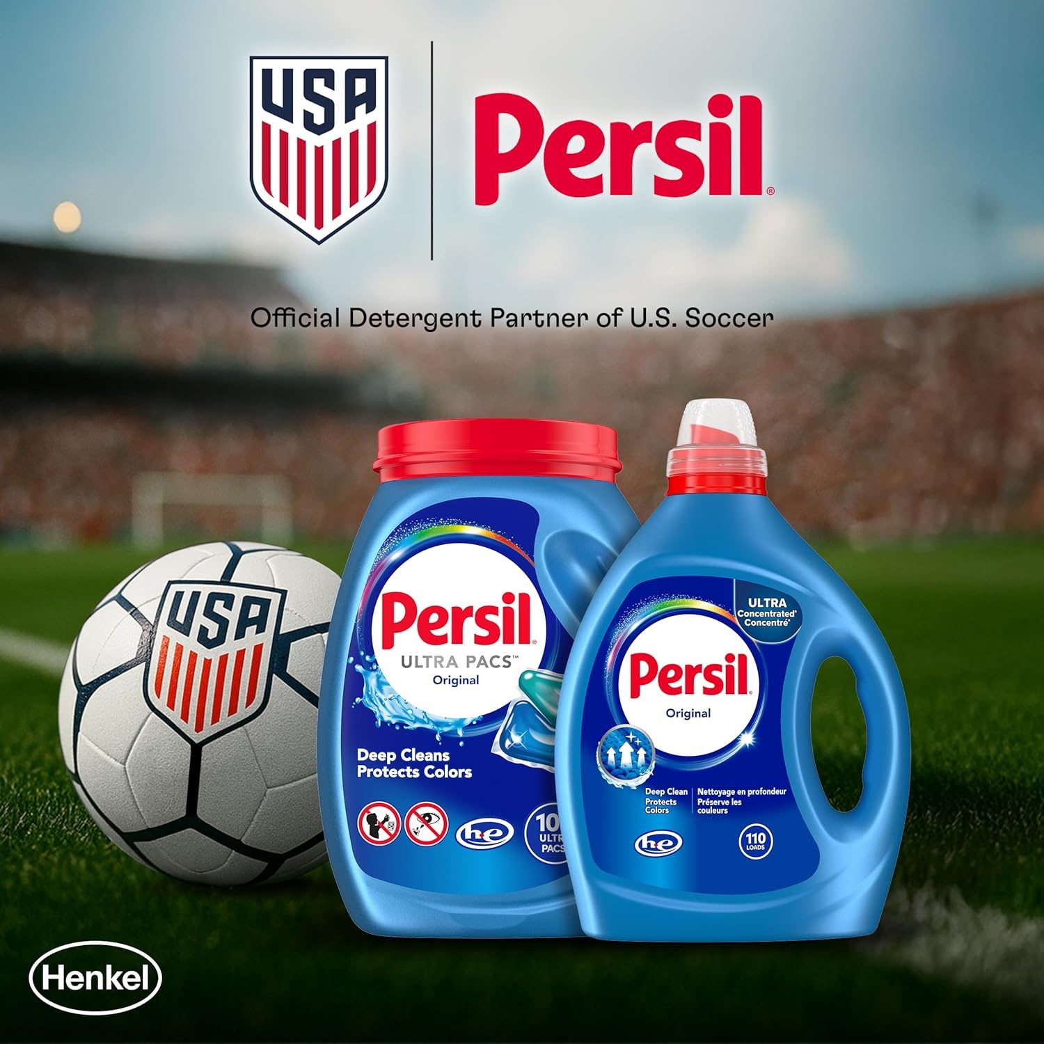 image:imagePersil Ultra Pacs Original Everyday Clean Laundry Detergent 42 Count No Mess SingleDose Laundry Soap Deep Clean Fabric Care for Colors amp Whites All Water Temperatures HE Safe76 Count Pack of 1