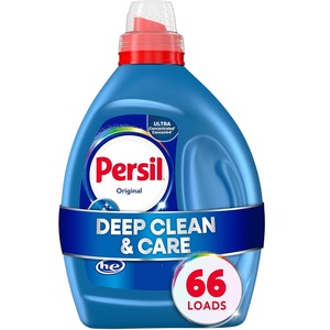 Persil Original Everyday Clean Liquid Laundry Detergent, 50 Fl Oz, 66 Loads, Ultra Concentrated, Deep Clean & Care for Colors & Whites, Laundry Soap for All Water Temperatures, HE Safe(Original)